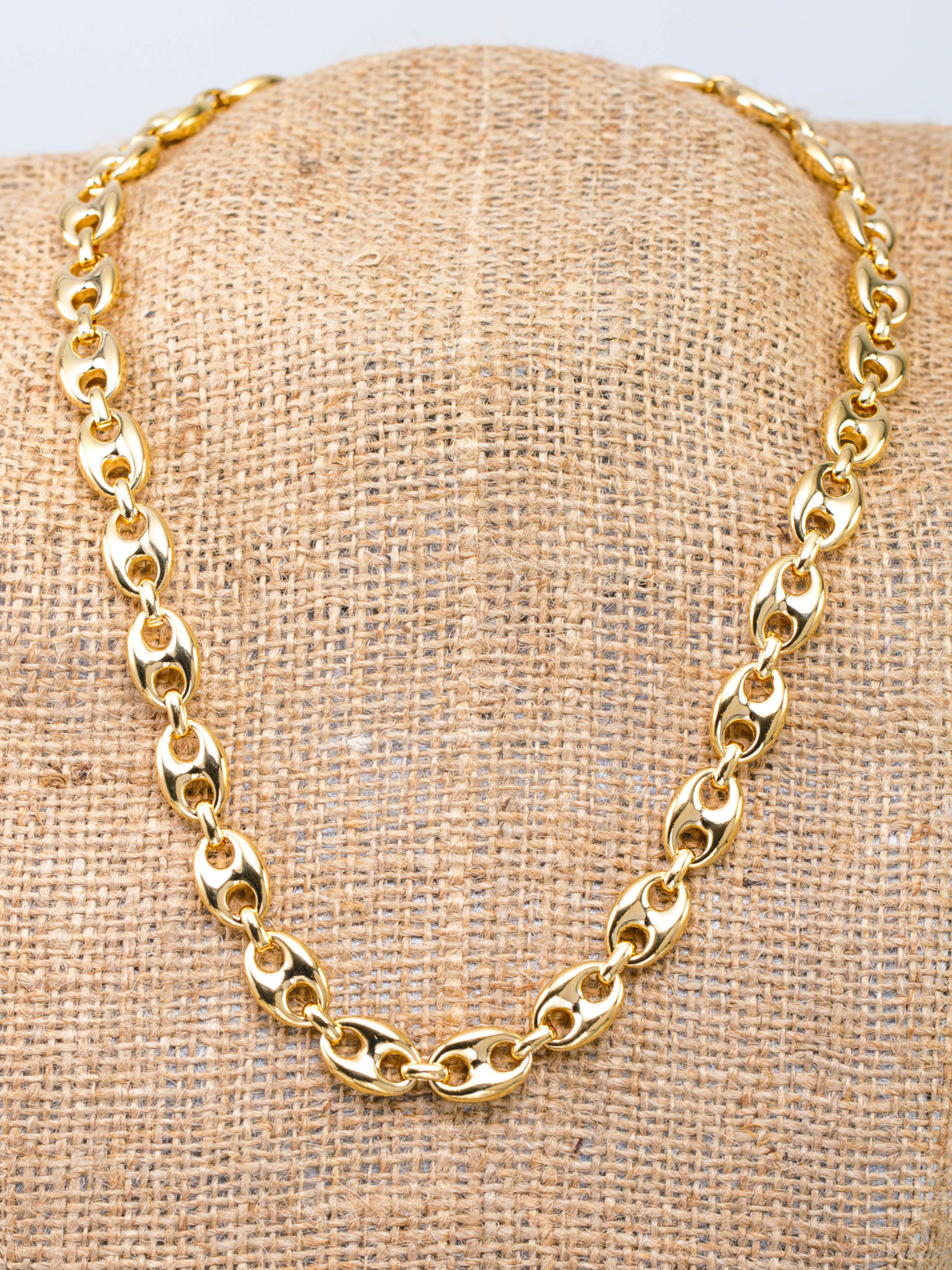 Collier chaîne | collier antillais traditionnel | collier forçat antillais